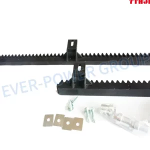 1m 4 or 6 Lugs Steel Core Sliding Gate Standard Tooth Plastic Rack Gears