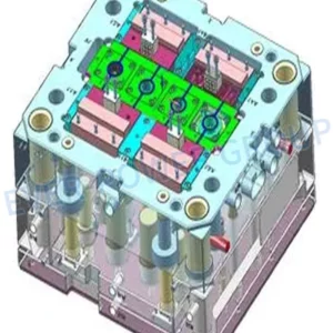 2+2 High Precision Plastic Mould Fabricate Helical Gear Injection Screw Mold for Automotive