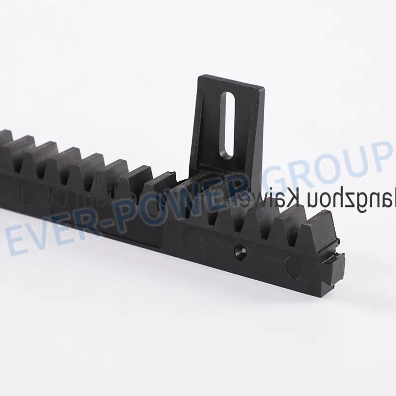 2 Eyes Light Plastic Sliding Door Gear Rack