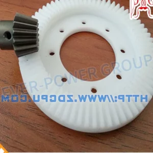 Best Price Noise-Absorption Plastic Spur Gears UHMWPE Bevel Gear for Paper Shredders