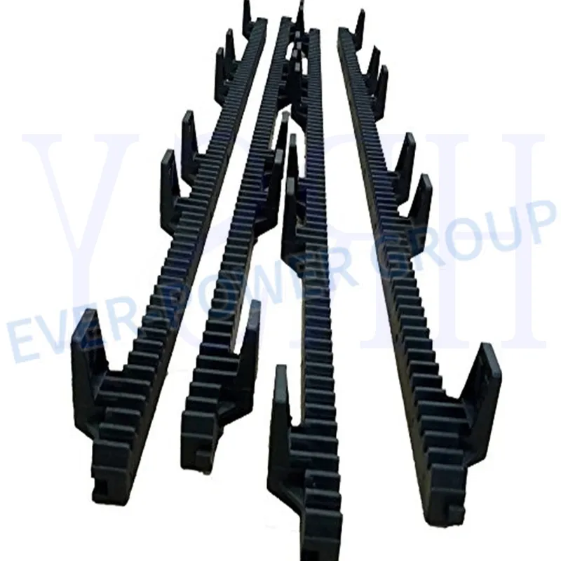 Black Plastic Toothed Gear Rack Module 4 for Sliding Gates