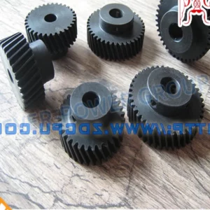 CNC Machining Wear Resistant Nylon Plastic Spur Gear for Toy Motor