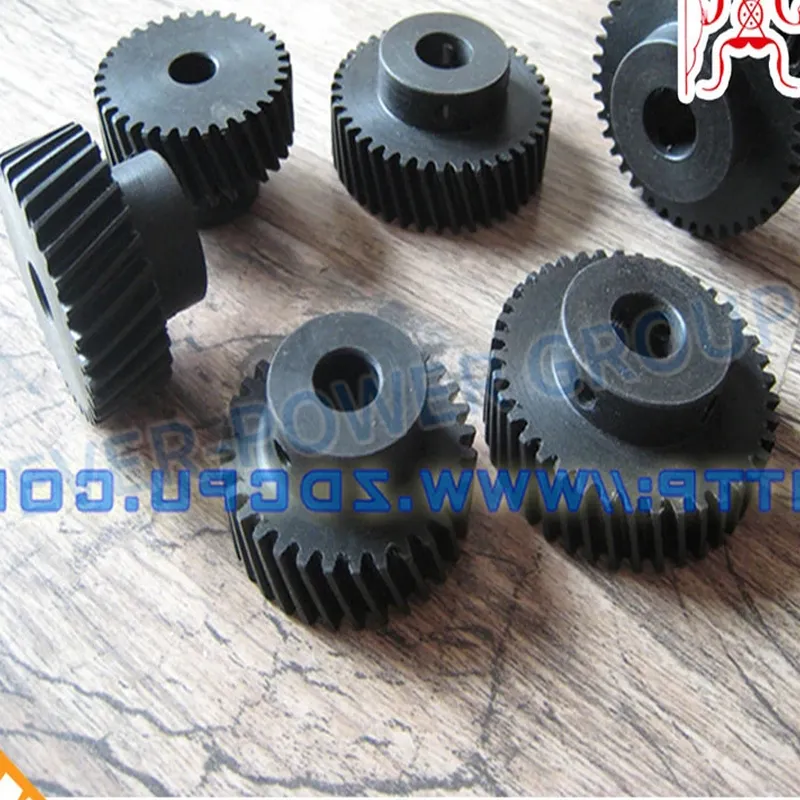 CNC Machining Wear Resistant Nylon Plastic Spur Gear for Toy Motor