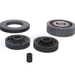 China Manufacturer Custom Making Reducer Toothed Mc PA66 30GF Plastic Nylon Spur Gear