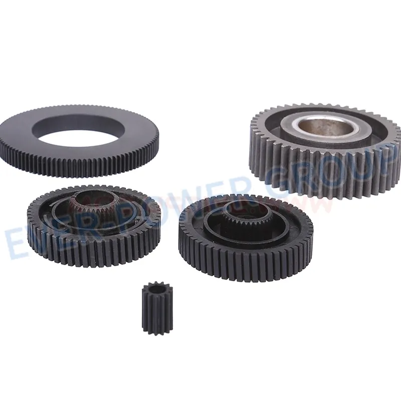 China Manufacturer Custom Making Reducer Toothed Mc PA66 30GF Plastic Nylon Spur Gear