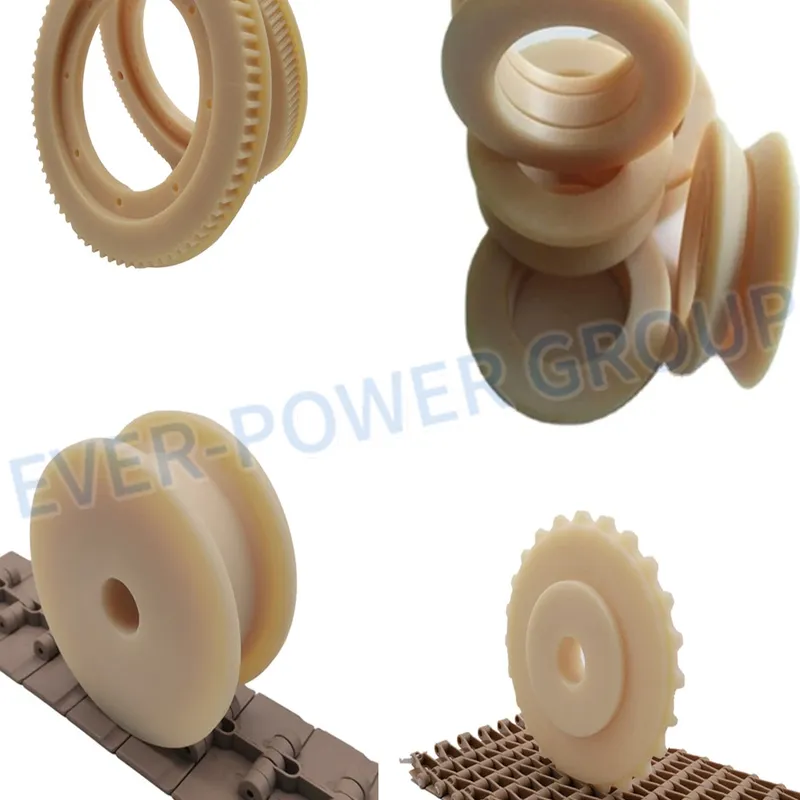 China Nylon Plastic Sprocket POM PVC PA PP Plastic Gear for Industry