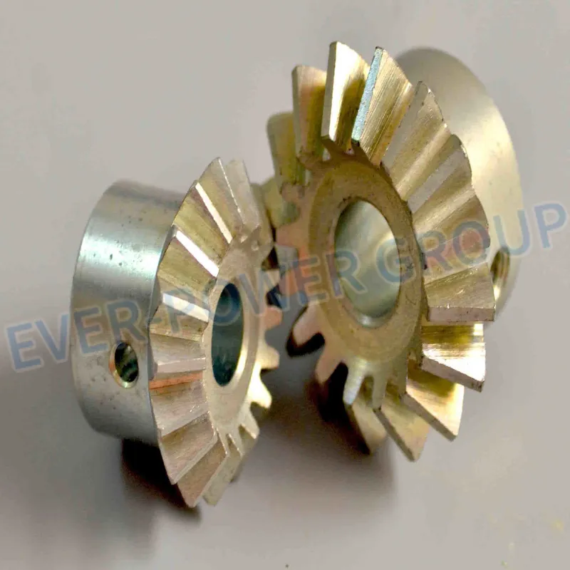 Custom CNC Machining Stainless Steel Pinion Gear Shaft Metal Plastic Spur Gear Brass Small Spiral Angular Straight Bevel Gear