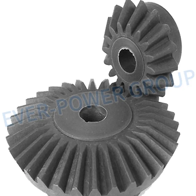 Custom CNC Processing Injection Molding PA66 Plastic Motor Spur Bevel Gear Transmission Accessories Bevel Gear