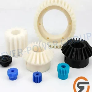 Custom High Hardness Transmission Gears by Plastic Molding Manufacturers PA66 Nylon Plastic Self-Lubricating Gears