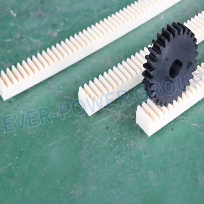 Custom Nylon Pinion Gear CNC Rack and Pinion Plastic Round Helical Gear Rack