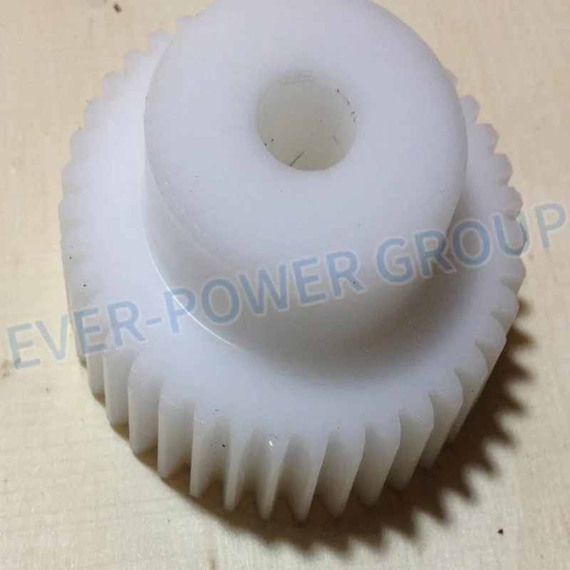 Custom Stainless Steel Brass Nylon Plastic POM Straight Pinion Spur Gear Helical Gear Bevel Gear