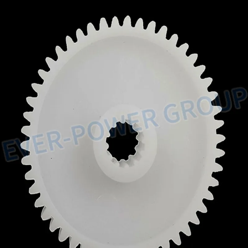 Customized Precision Industrial Transmission POM Nylon UHMWPE Spur Gear Wheel Gear Plastic Gears