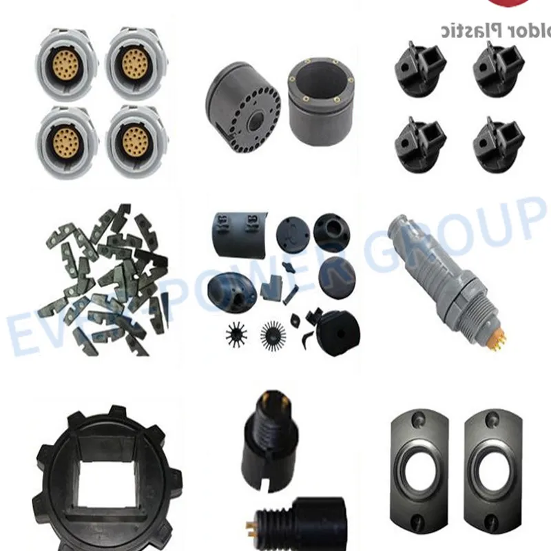 Customized Shock Proof Hard Injection Molding Plastic Profiled Parts Nylon Gear for Machine