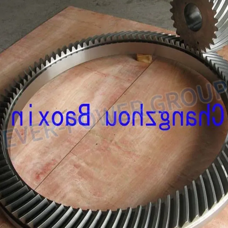 Drilling Rig Rotary Table Spiral Gear Transmission Gear Plastic Gear Seal Ring