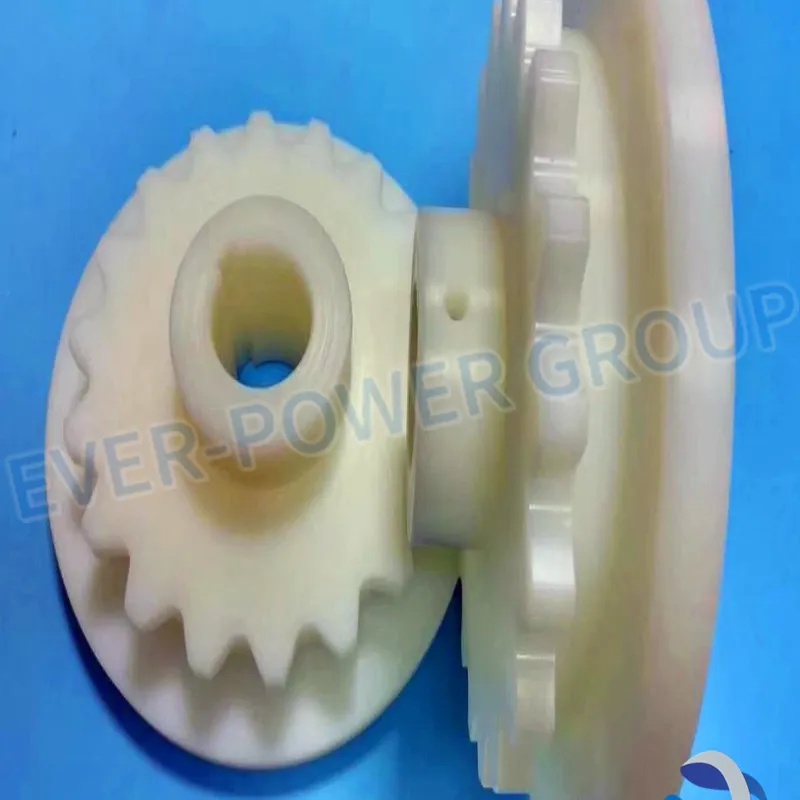 Factory Supply Customized Plastic Double Spur Gear