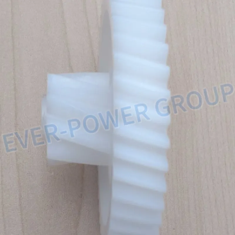 Glass Nylon POM Precision Transmission Cylindrical Straight Spur Injection Plastic Gear Cog-Wheel