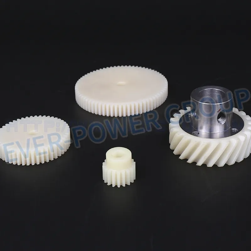 High Precision Injection Molding Hard Nylon Plastic Helical Gear