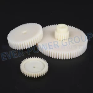 High Precision Plastic Helical Gear, Nylon Pinion Helical Bevel Gear