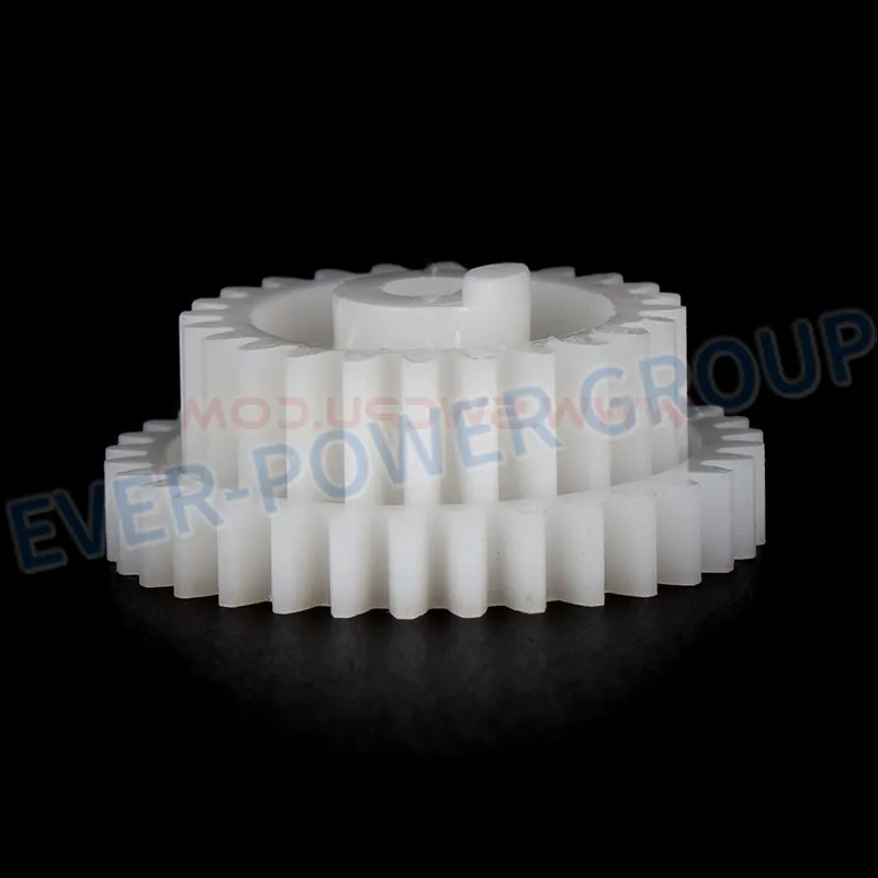 High Quality Custom Large Plastic Double Spur Gear