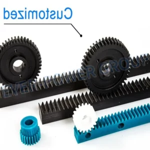 High Quality Custom Size CNC Gear Rack and Pinion Plastic Nylon Gear Rack for Sliding Gate