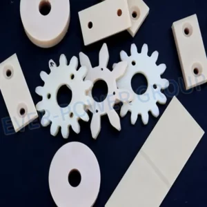 High Temperature Resistant PBT Plastic Gear Strip Pole Gasket Connector I-Shaped Insulating Plastic Ring Injection Processing and Production