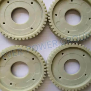 High Wear-Resistance Injection Molding Plastic Nylon Helical Gear