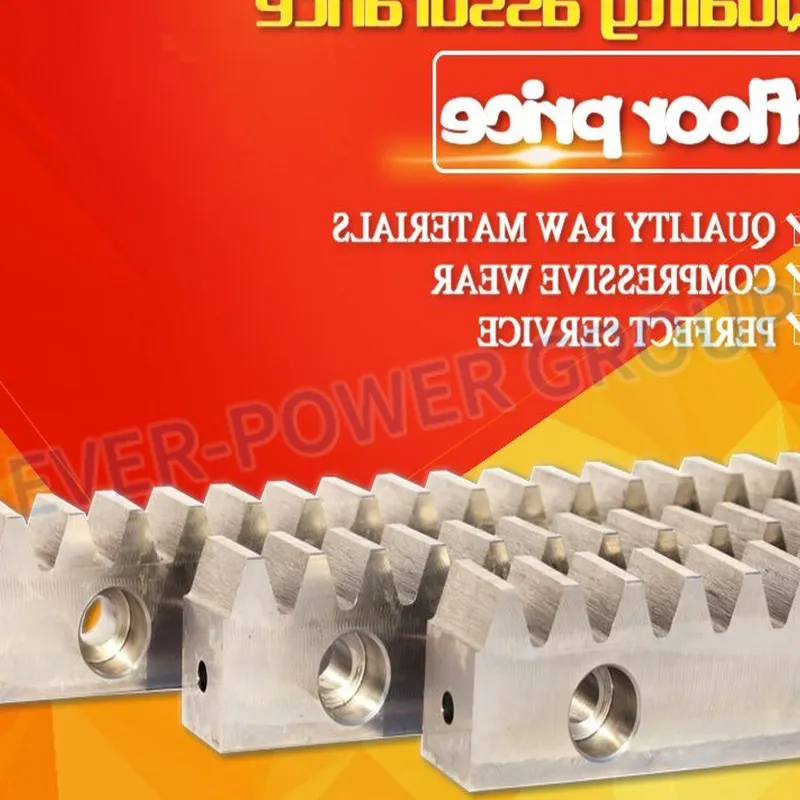 Hot Sale Flat Bars Aluminum Sliding Gate Opener Plastic Gear Rack