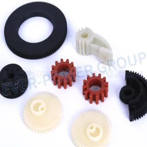 Inection Molding Colorful Small PA 6 Plastic Internal Ring Gear with Bearing