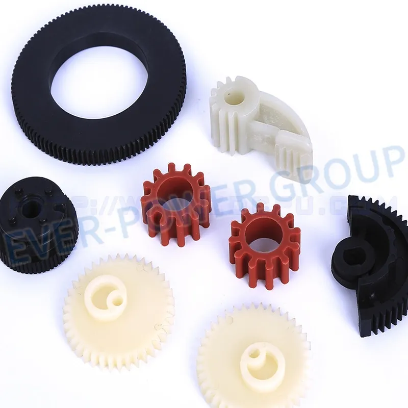 Inection Molding Colorful Small PA 6 Plastic Internal Ring Gear with Bearing