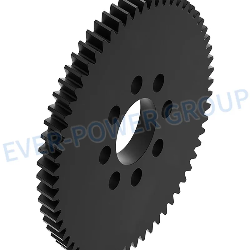 Injection Molding Cusotm 32 Pitch 62 Tooth Delrin Acetal Plastic Hub Mount Spur Gear