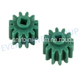 Injection Molding Parts Electronic Plastic Gear   Plastic Compound Gear with 12 Tooth
