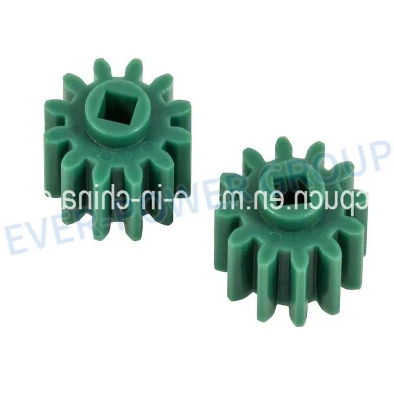 Injection Molding Parts Electronic Plastic Gear Plastic Compound Gear with 12 Tooth