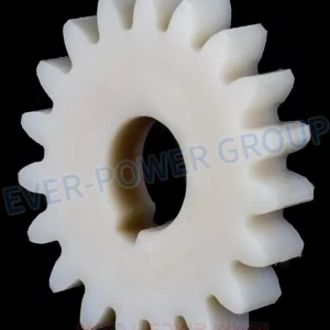Injection Moulding Nylon Helical Tooth Spur Plastic Gears