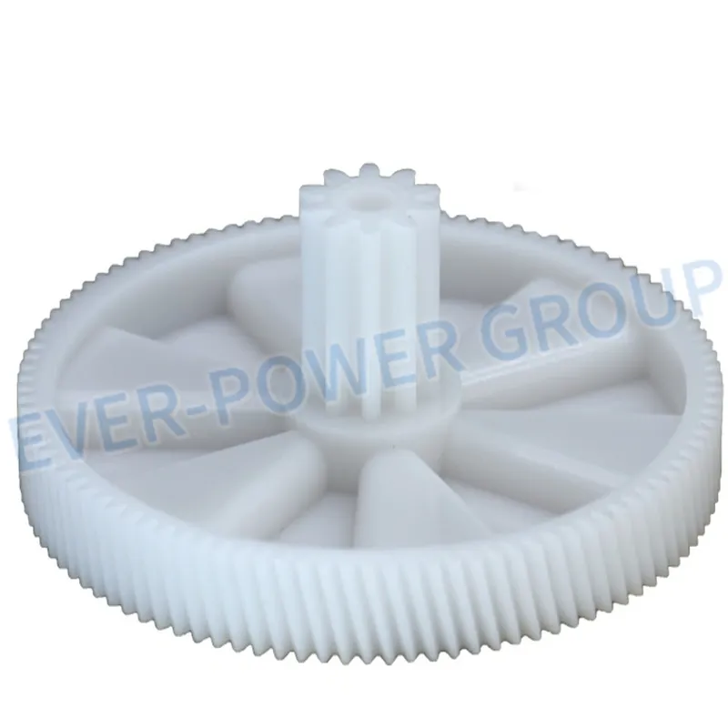 Machine Drive Transmission POM Plastic Toothed Cylindrical Straight Spur Gear Cog Wheel