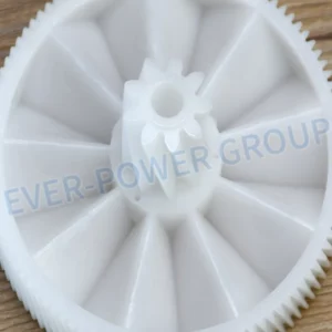 Machine Drive Transmission Plastic Duplicate POM Toothed Cylindrical Straight Spur Gear Wheel