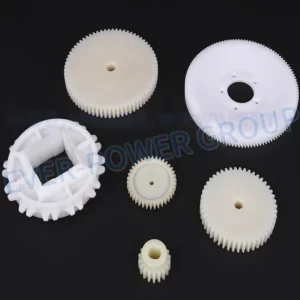 Machining Custom CNC Injection Plastic POM Gear Nylon Spur Ring Gear Small Plastic Spur Gear