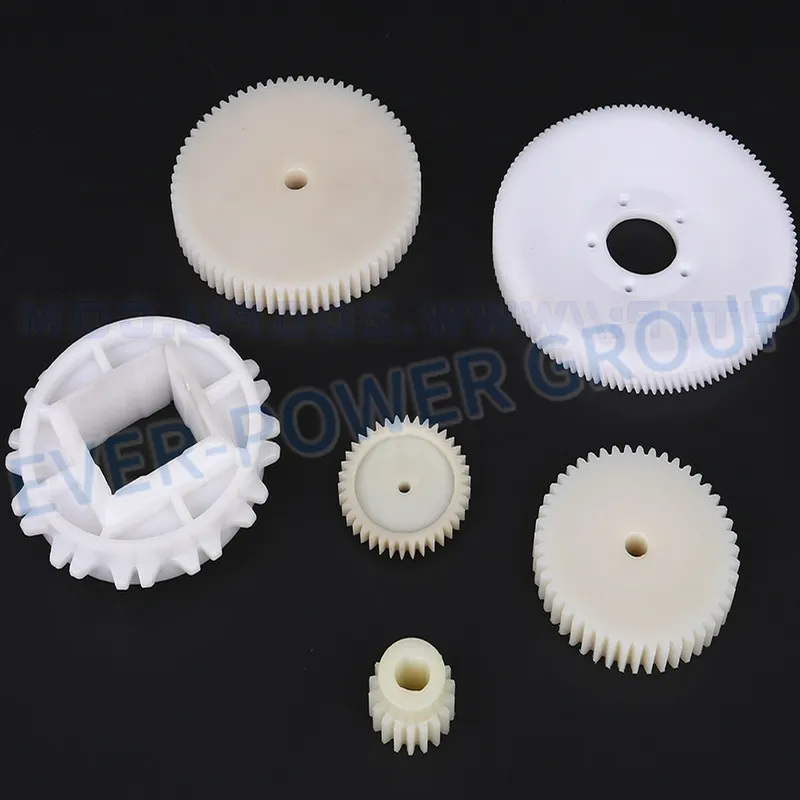 Machining Custom CNC Injection Plastic POM Gear Nylon Spur Ring Gear Small Plastic Spur Gear