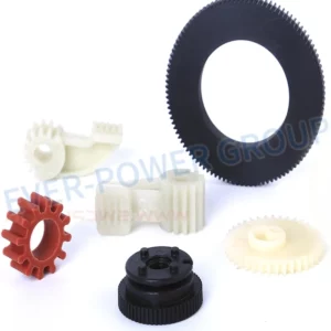 Manufacture PA66 30GF Small Plastic Spur Gear for Paper Shredder