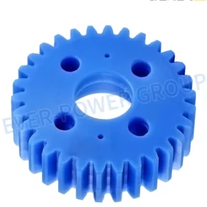 Non-Standard Compact POM Plastic Transmission Parts Wear-Resistant Nylon Cylindrical Spur Gear