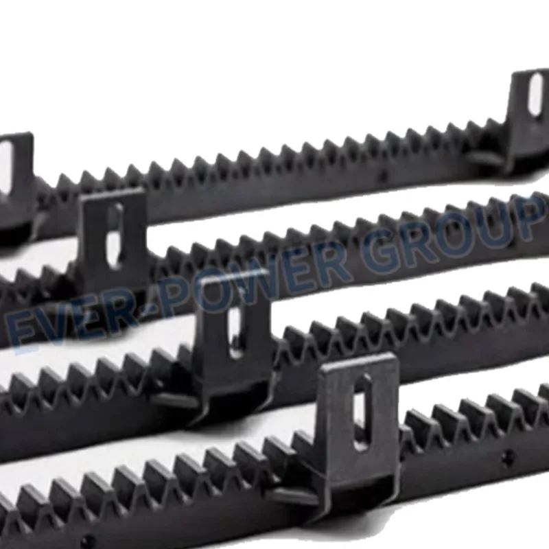 Nylon Gear Rack with Mounting Screws Plastic Gear Rack with 4 Lugs or 6 Lugs