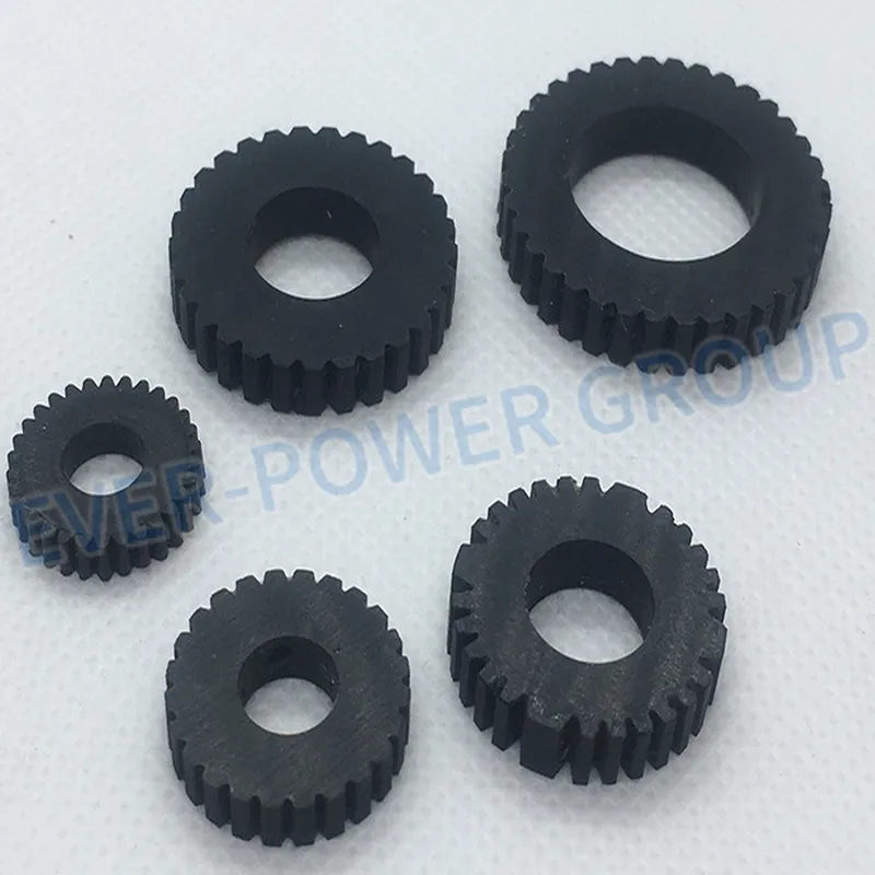 OEM Small Plastic Nylon Low Noise Smooth Gear Custom Made Spur Gears by CNC Machining