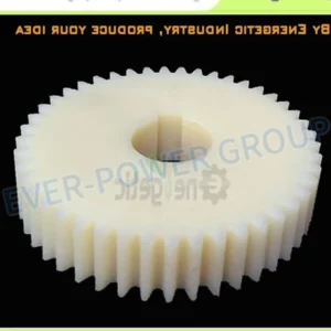 PA66+30GF Making Plastic Machine Gears Durable Custom Plastic Injection Mould Bevel Gears Part