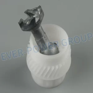 PA66 Nylon POM Plastic Precision Transmission Cylindrical Duplicate Spur Helical Gear Wheel