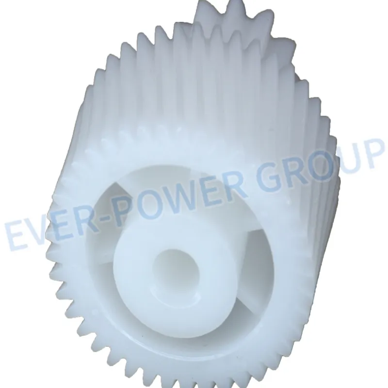 POM Machine Transmission Duplicate Injection Plastic Toothed Helical Precision Spur Gear Cog-Wheel