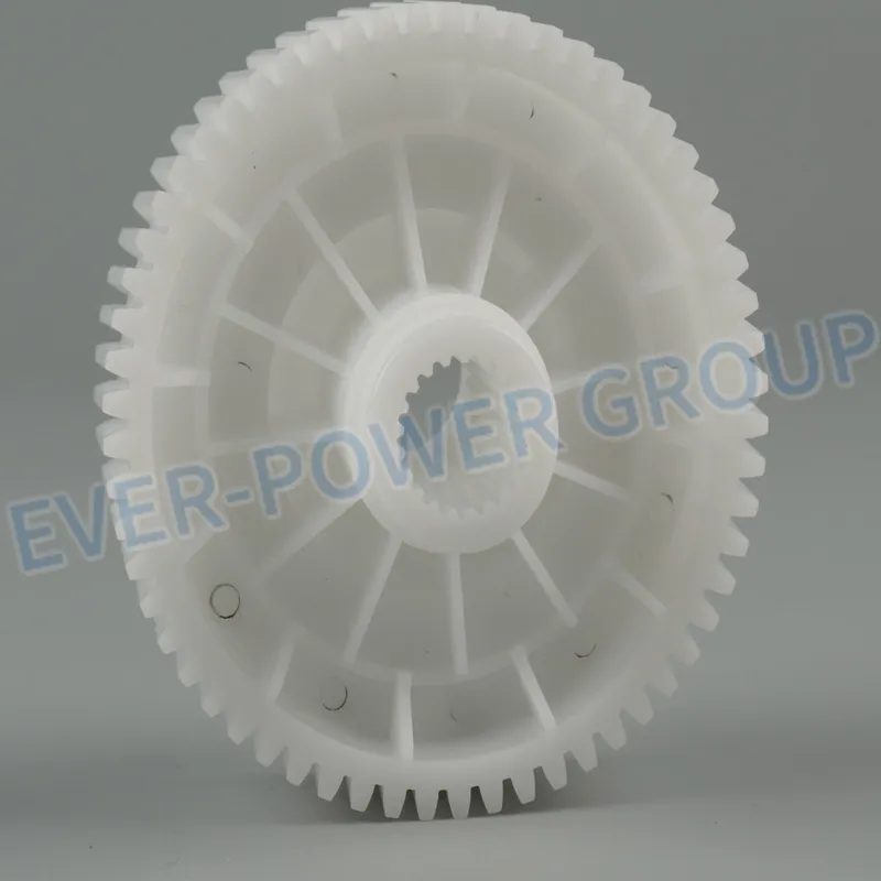 POM Machine Transmission Precision Injection Plastic Duplicate Spiral Helical Gear Cog Wheel