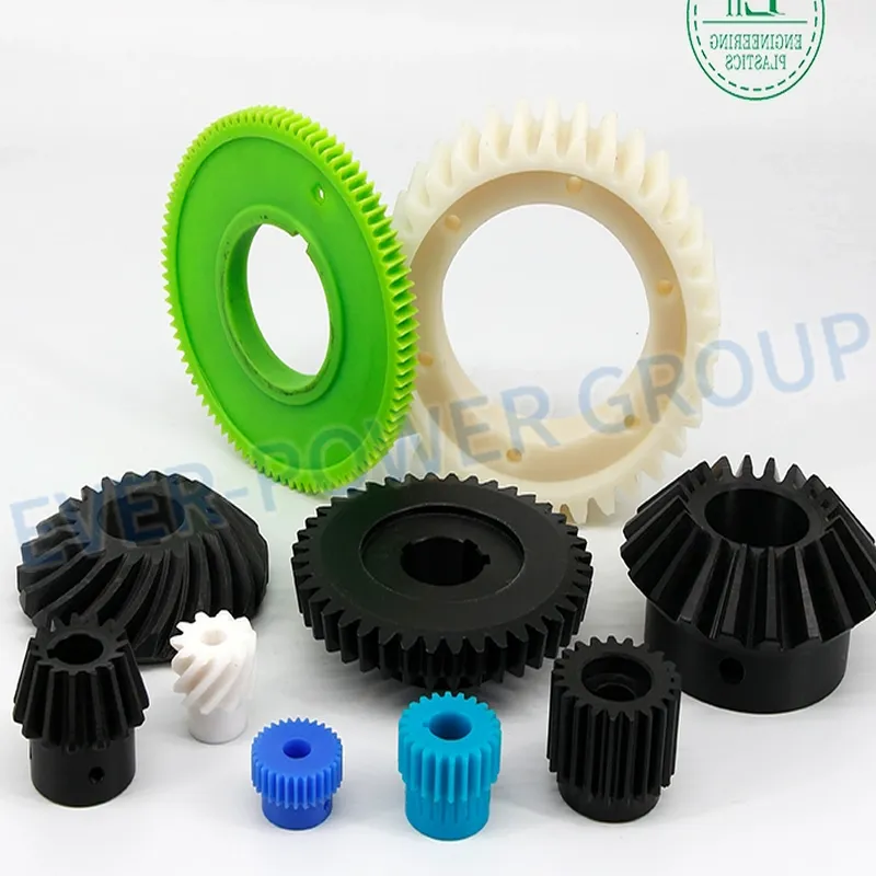 Plastic Injection Mould White POM Gear