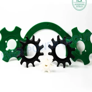 Plastic Spur Gear Customized Nylon Sprocket POM Racking Gear