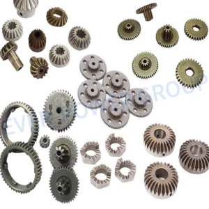 Powder Metallurgy Titanium Metal Injection Molding Wholesale Double Spur Wheel Part Screw Price Fabrication Plastic Worm Toy Sets Custom Spur Sintered Gears