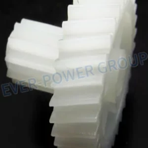 Precision Machining Engineering Plastics Wear-Resistant Nylon Upe PTFE Plastic Spur Gear