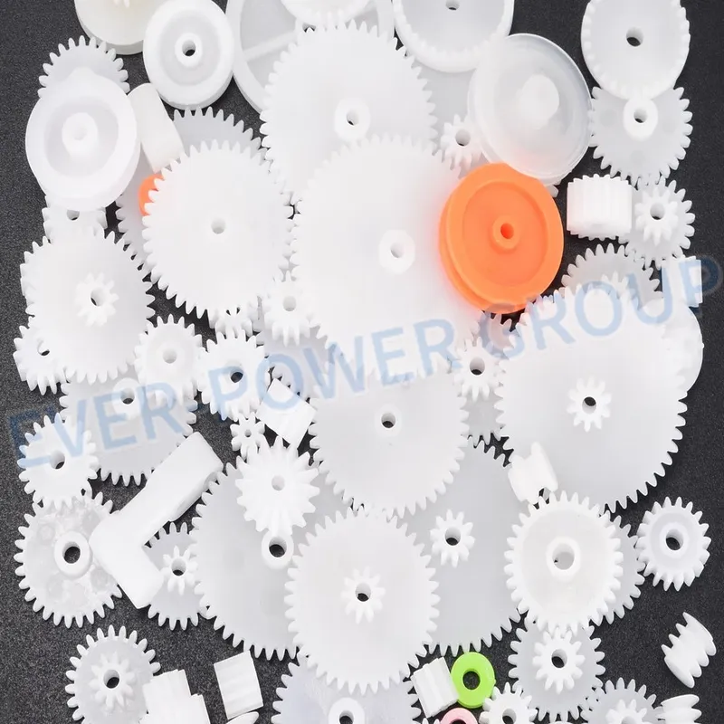 Precision Transmission Custom Injection Worm Plastic Toothed Spur Spiral Helical Gear Cog-Wheel